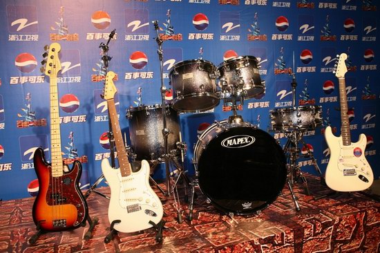 百事群音明日天团聚点翻转乐队获得白金级乐