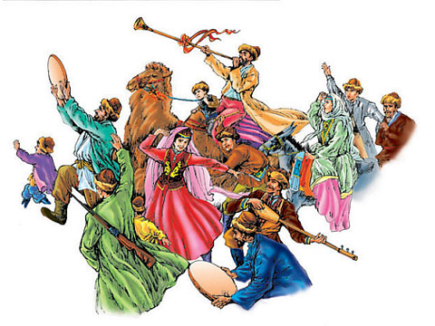 非物质文化遗产之:维吾尔族鼓吹乐