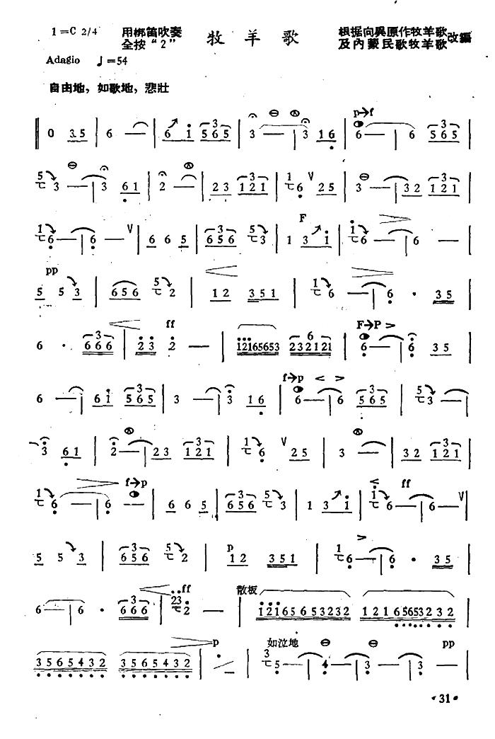 电子羊曲谱_懒羊羊图片(3)