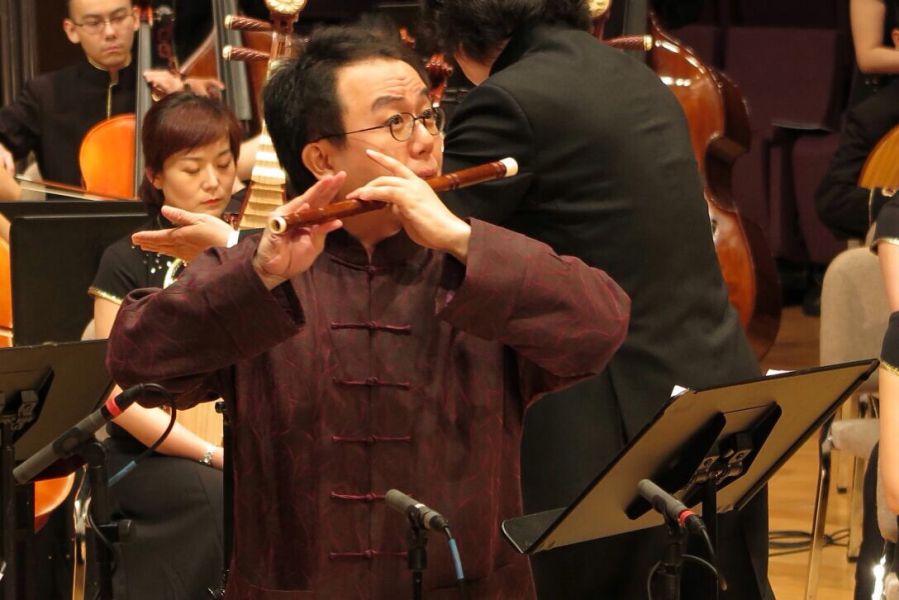 杨伟杰与广东民族乐团竹笛协奏曲音乐会在香港