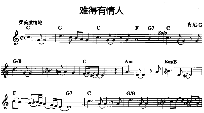 曲谱难_钢琴简单曲谱(3)